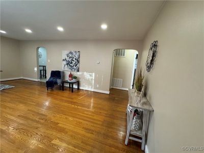 Living area featuring wood-type flooring | Image 3