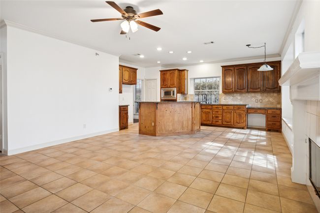 Family Room open to kitchen for great family or friend gatherings | Image 15