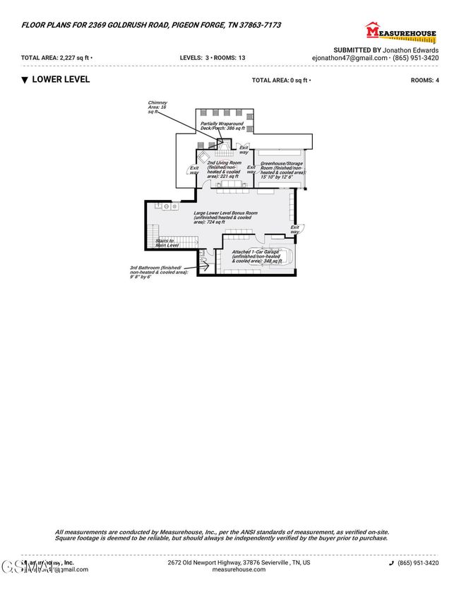 2369 Goldrush Rd, House other with 3 bedrooms, 3 bathrooms and null parking in Pigeon Forge TN | Image 58