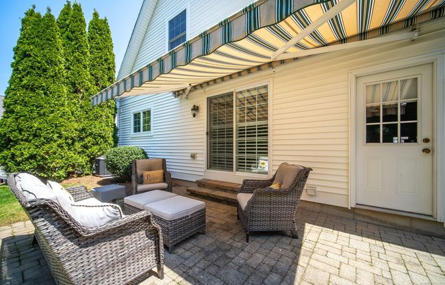 Private Rear Paver Patio With Retractable Sun Awning | Image 40