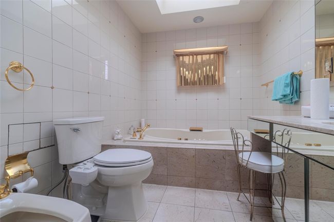 Main Full Bath, 1st fl skylight, tiled, w bidet | Image 21