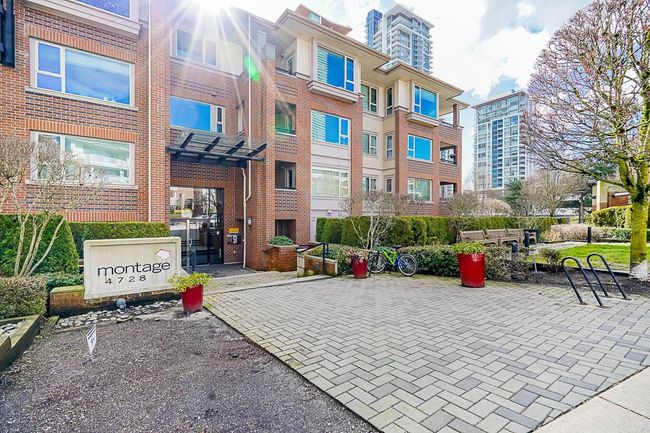 108 - 4728 Dawson Street, Condo with 2 bedrooms, 2 bathrooms and 1 parking in Burnaby BC | Image 1