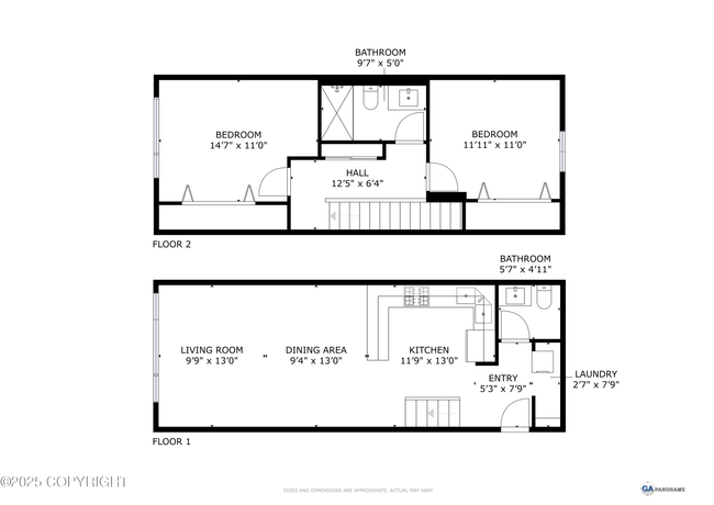 824 O Pl, Condo with 2 bedrooms, 2 bathrooms and 1 parking in Anchorage AK | Image 44