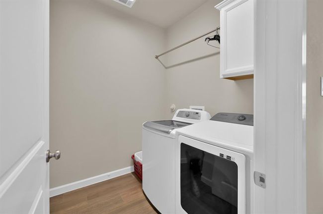 Laundry room, with extra storage nook to the left (not pictured). Immediately outside of the laundry room is a built in MUD area as well. | Image 30