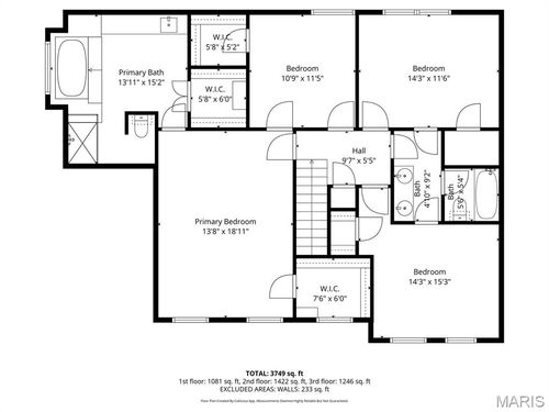 2698 Joyceridge Dr, Chesterfield, MO, 63017-7117 | Card Image