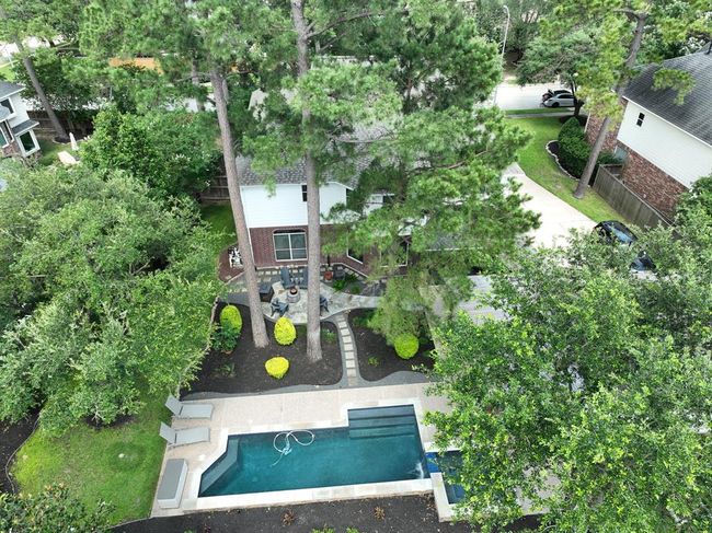 Aerial views demonstrates the privacy and shade. | Image 43