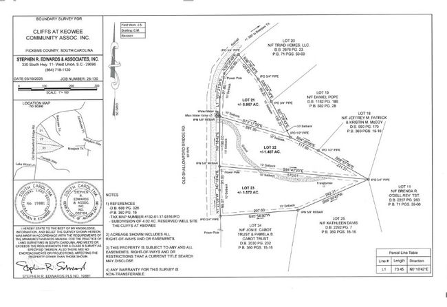 22 Old Shallowford Bridge Rd, Home with 0 bedrooms, 0 bathrooms and null parking in Sunset SC | Image 6