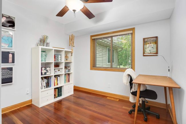 The 3rd Upper Level bedroom. Each bedroom is equipped with ceiling fans, pretty views and spacious closets. | Image 21