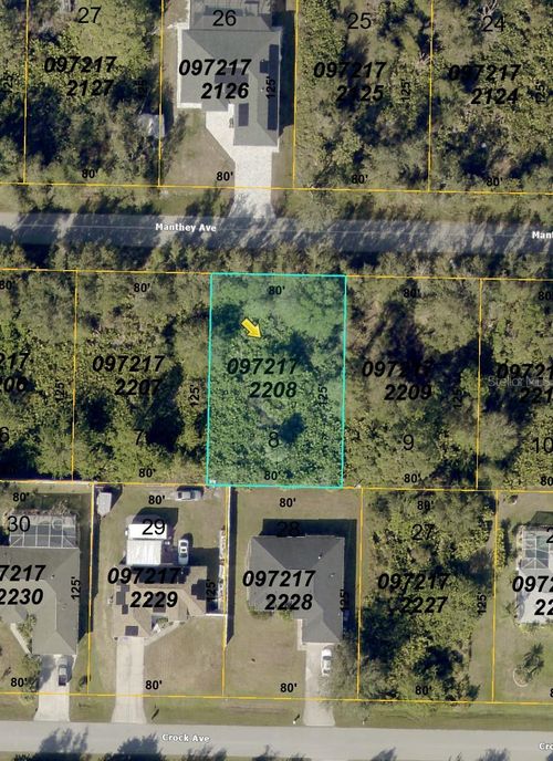 Lot 8 Manthey Ave, NORTH PORT, FL, 34291 | Card Image