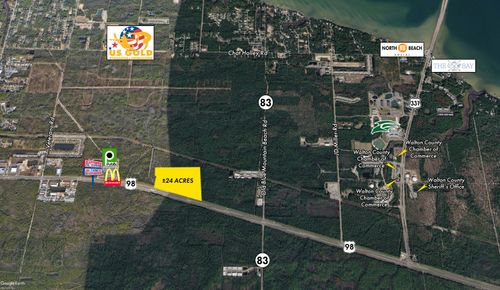 24-Acres Highway 98, Santa Rosa Beach, FL, 32459 | Card Image