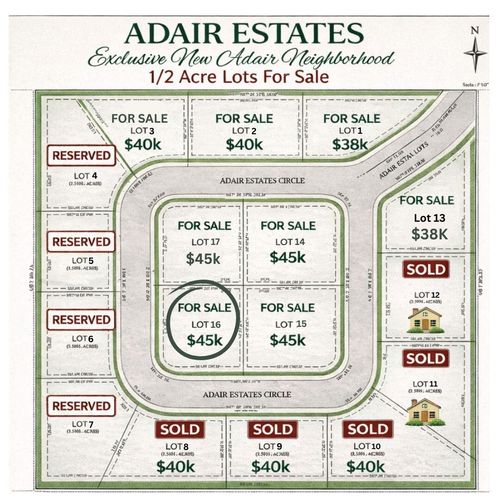 575 Adair Estates Cir, Adair, OK, 74330-5003 | Card Image