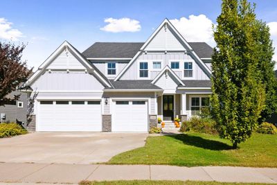 Exterior is cement board and beautiful stone. | Image 2