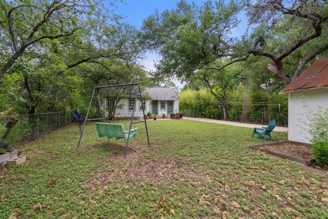 Expansive and private backyard | Image 14