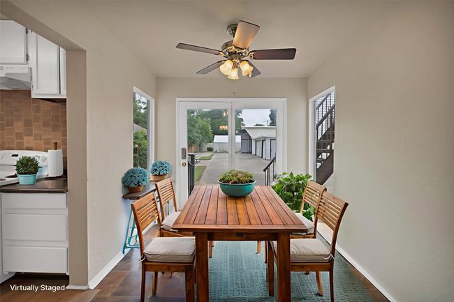 Light & Bright Sunroom with ceiling fan | Image 4