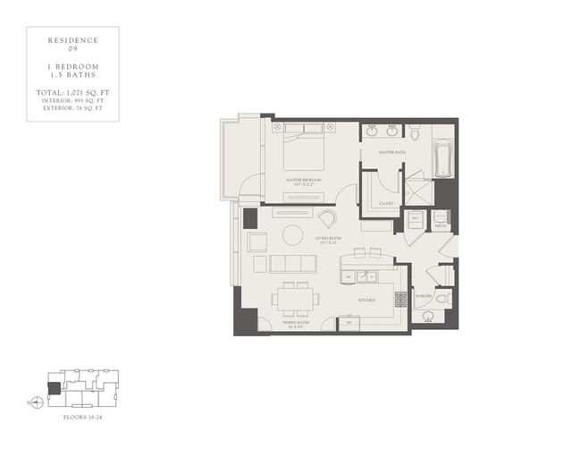 2309 - 3630 Peachtree Rd Ne, Condo with 1 bedrooms, 2 bathrooms and null parking in Atlanta GA | Image 64