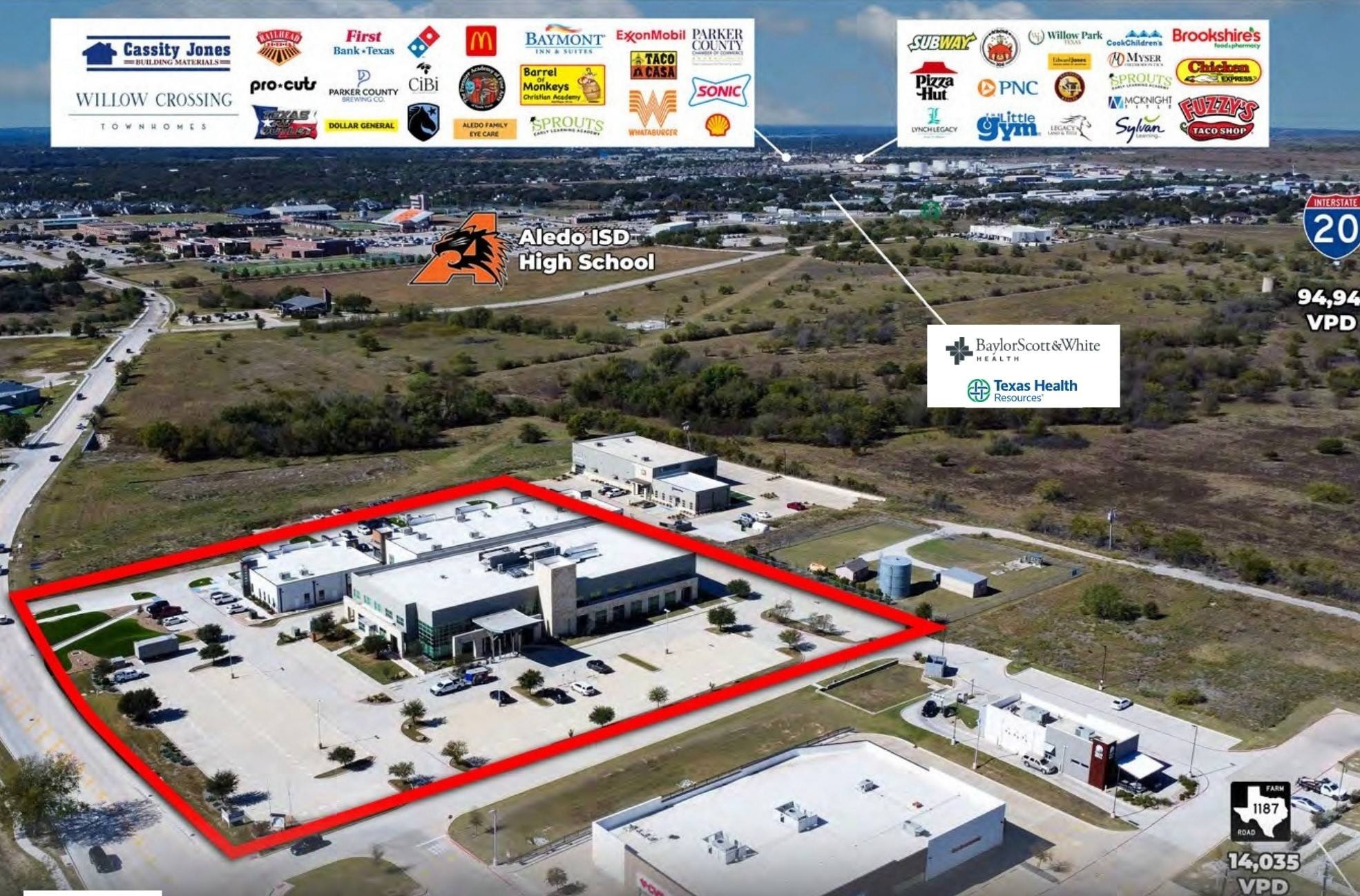 Commercial Lease in Aledo