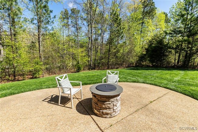 Aggregate patio with fire pit | Image 37