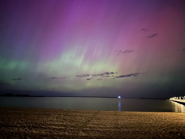 Northern Lights, summer 2024. Lighthouse at night | Image 21