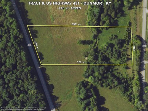 tract-6-0 Highway 431, Dunmor, KY, 42339 | Card Image