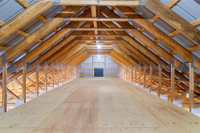 The second level of the POLE barn- LOOK AT ALL THAT SPACE! You can build a studio, office space, or even an in-law or gym! | Image 34