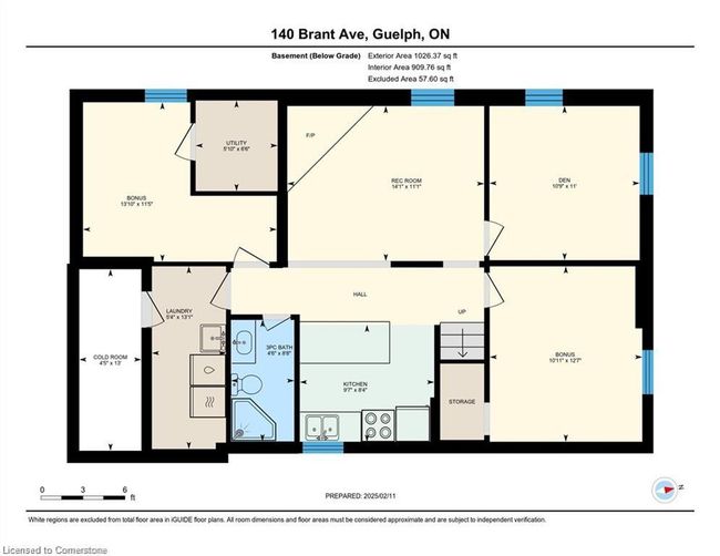 140 Brant Ave, House other with 5 bedrooms, 2 bathrooms and 4 parking in Guelph ON | Image 49