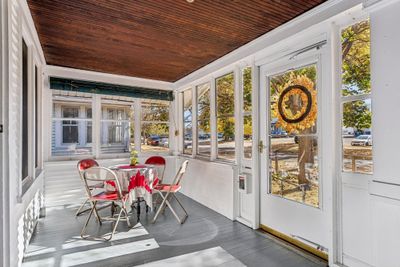 A sunny south facing porch welcomes you | Image 3