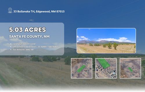 33 Bullsnake Trl, Edgewood, NM, 87015-7109 | Card Image