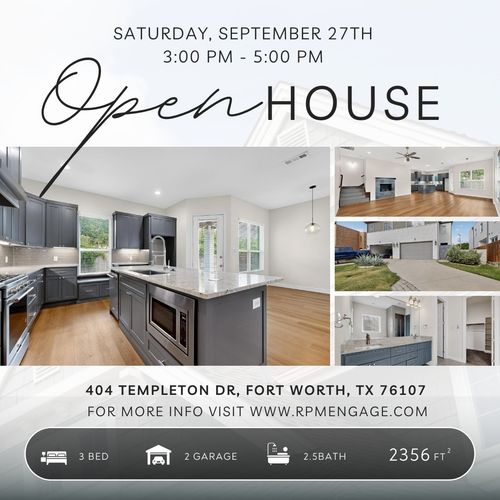 404 Templeton Dr, Fort Worth, TX, 76107-2253 | Card Image