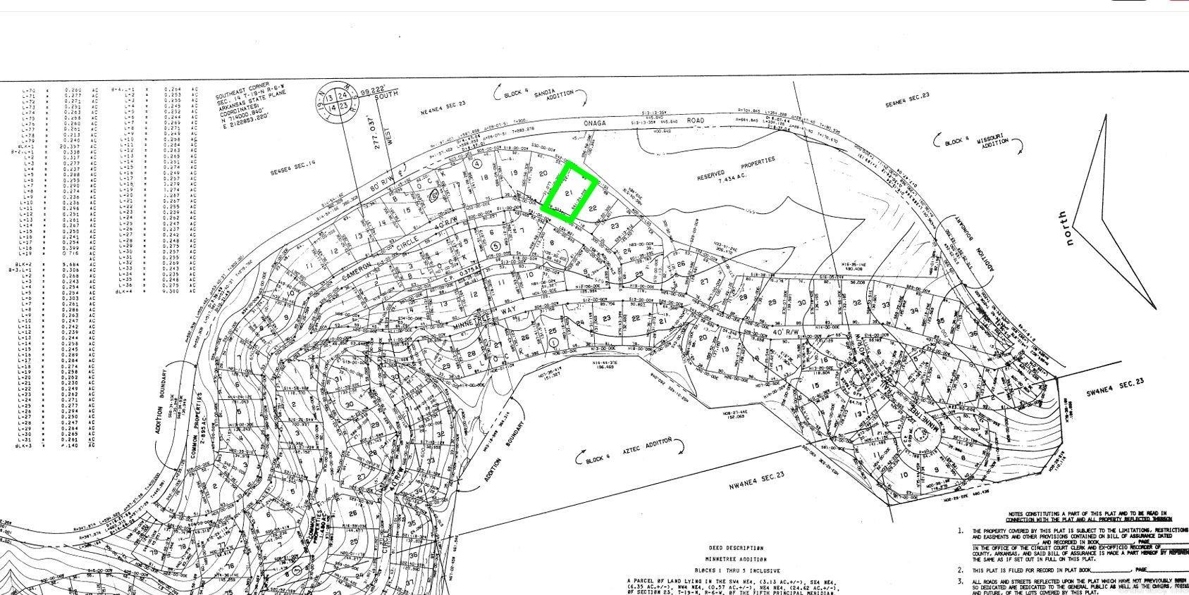 Land in Cherokee Village 2