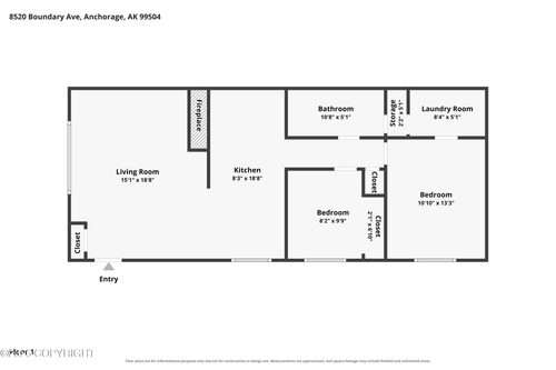 f-4-8520 Boundary Ave, Anchorage, AK, 99504-1463 | Card Image