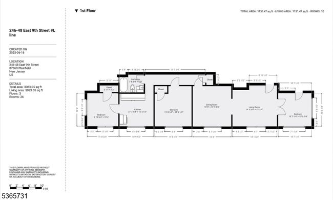 248 E 9 Th St, Condo with 0 bedrooms, 6 bathrooms and 9 parking in Plainfield NJ | Image 10