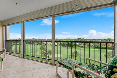 Golf Course view from large balcony | Image 1