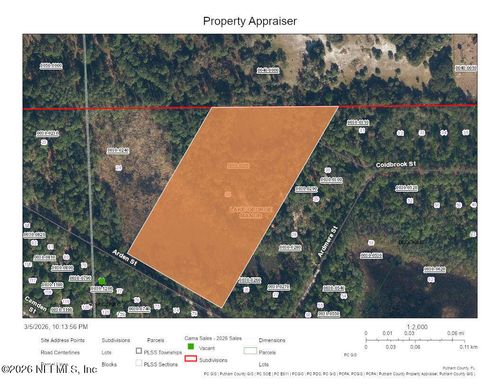 158 Arden St, GEORGETOWN, FL, 32139-2200 | Card Image