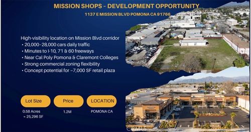 1137 E Mission Boulevard, Pomona, CA, 91766 | Card Image