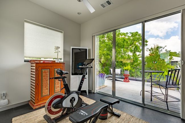 Hidden 4th room, accessed from the primary. Perfect for an office/meditation room/guest room/gym | Image 38