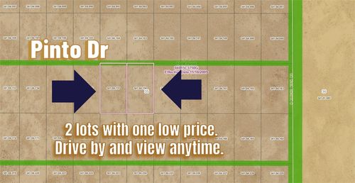 2 lots Pinto Drive, Kingman, AZ, 86409 | Card Image