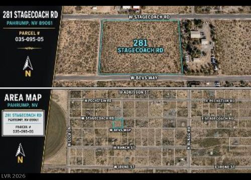 281 W Stagecoach Rd, Pahrump, NV, 89060 | Card Image