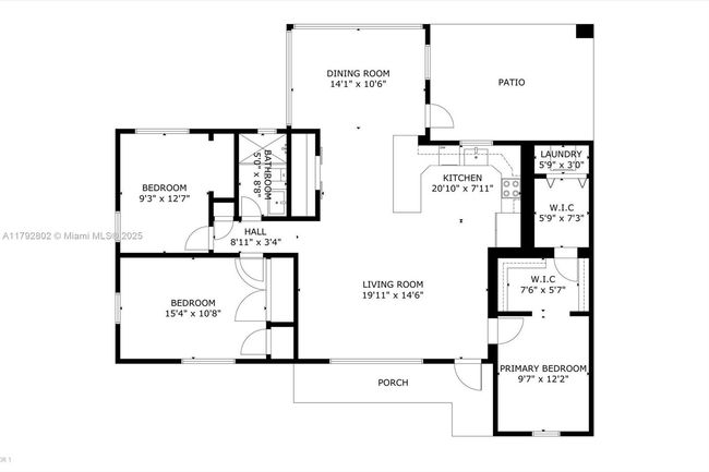 8420 Taft St, House other with 3 bedrooms, 1 bathrooms and null parking in Pembroke Pines FL | Image 25