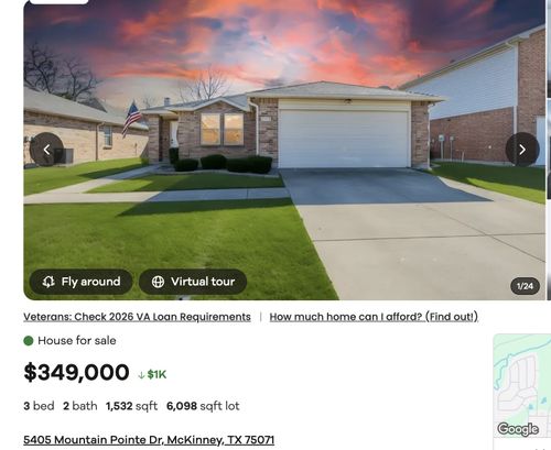 1337 Scenic Hills Drive, McKinney, TX, 75071 | Card Image