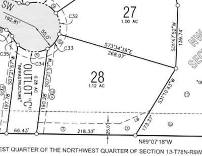 Lot 28 Troyers Meadow, Home with 0 bedrooms, 0 bathrooms and null parking in Kalona IA | Image 1