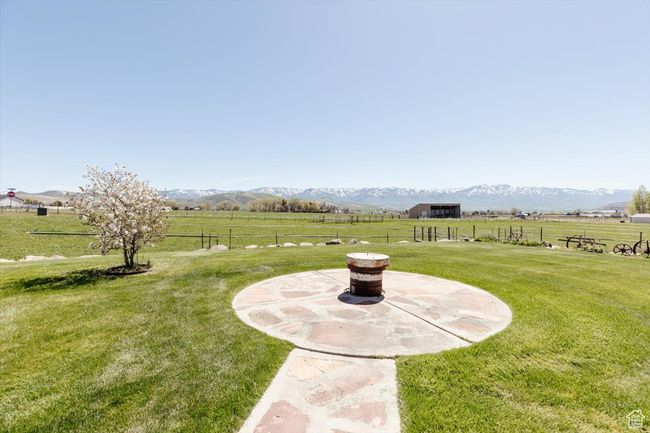 View of yard featuring a view of rural / pastoral area and a mountain view | Image 18
