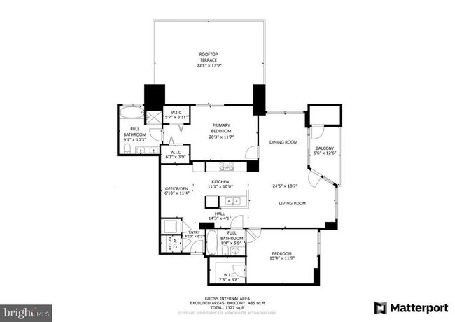 UNIT-1050 - 3650 S Glebe Rd, Condo with 2 bedrooms, 2 bathrooms and null parking in ARLINGTON VA | Image 47