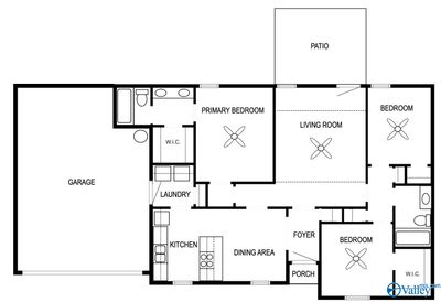 148 Poplar Green Lane, House other with 3 bedrooms, 2 bathrooms and null parking in Harvest AL | Image 2