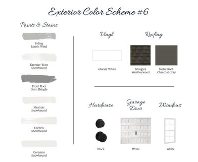 Exterior Color Scheme - All plans, pricing and specifications are subject to change without notice. | Image 3