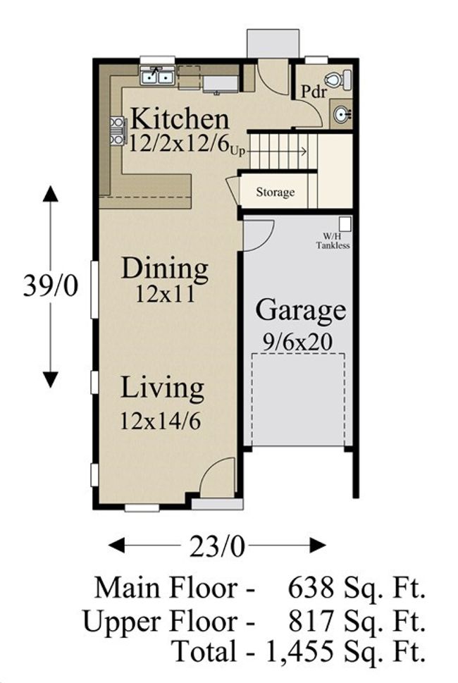 1820 W 11 Th St, House other with 3 bedrooms, 3 bathrooms and 1 parking in Patterson Hts PA | Image 11