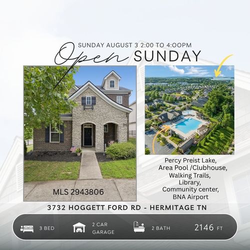 3732 Hoggett Ford Rd, Hermitage, TN, 37076-3513 | Card Image