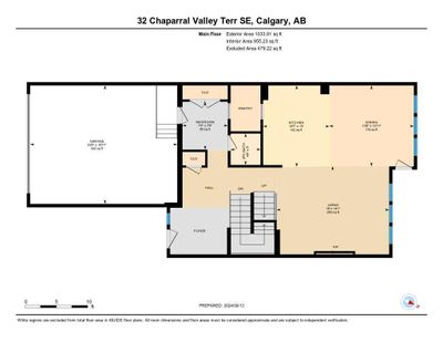 32 Chaparral Valley Terr Se, House other with 5 bedrooms, 3 bathrooms and 4 parking in Calgary AB | Image 3