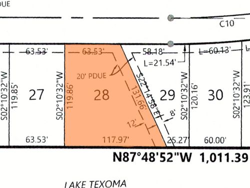 Lot 28 Reflection Bay Boulevard, Gordonville, TX, 76245 | Card Image