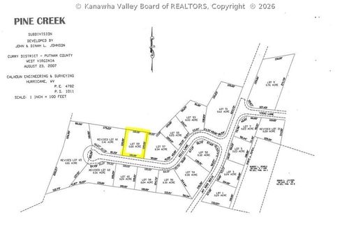 Lot 59 Pine Creek, Hurricane, WV, 25526 | Card Image