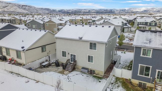 Drone / aerial view featuring a residential view and a mountain view | Image 37